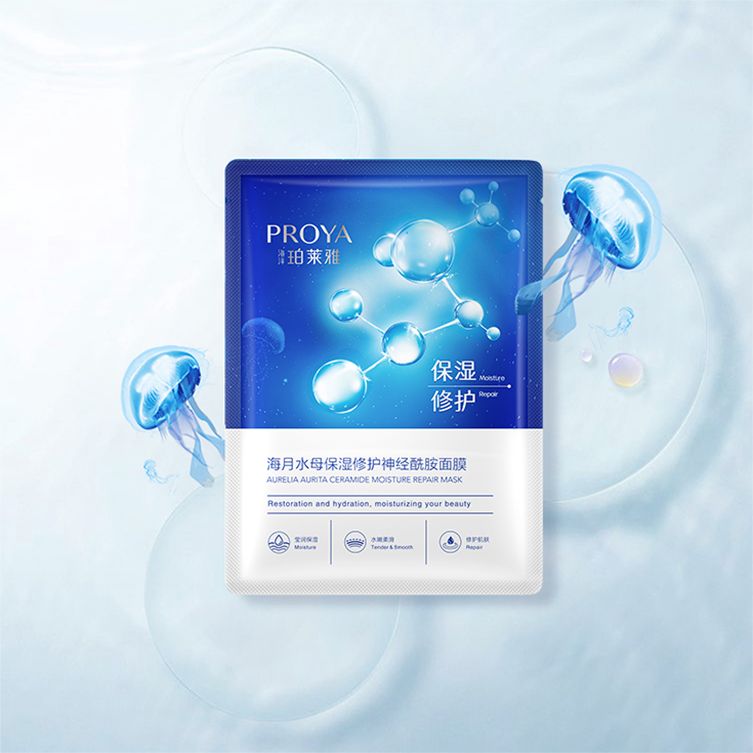 尊龙时凯旗舰厅海月水母保湿修护神经酰胺面膜